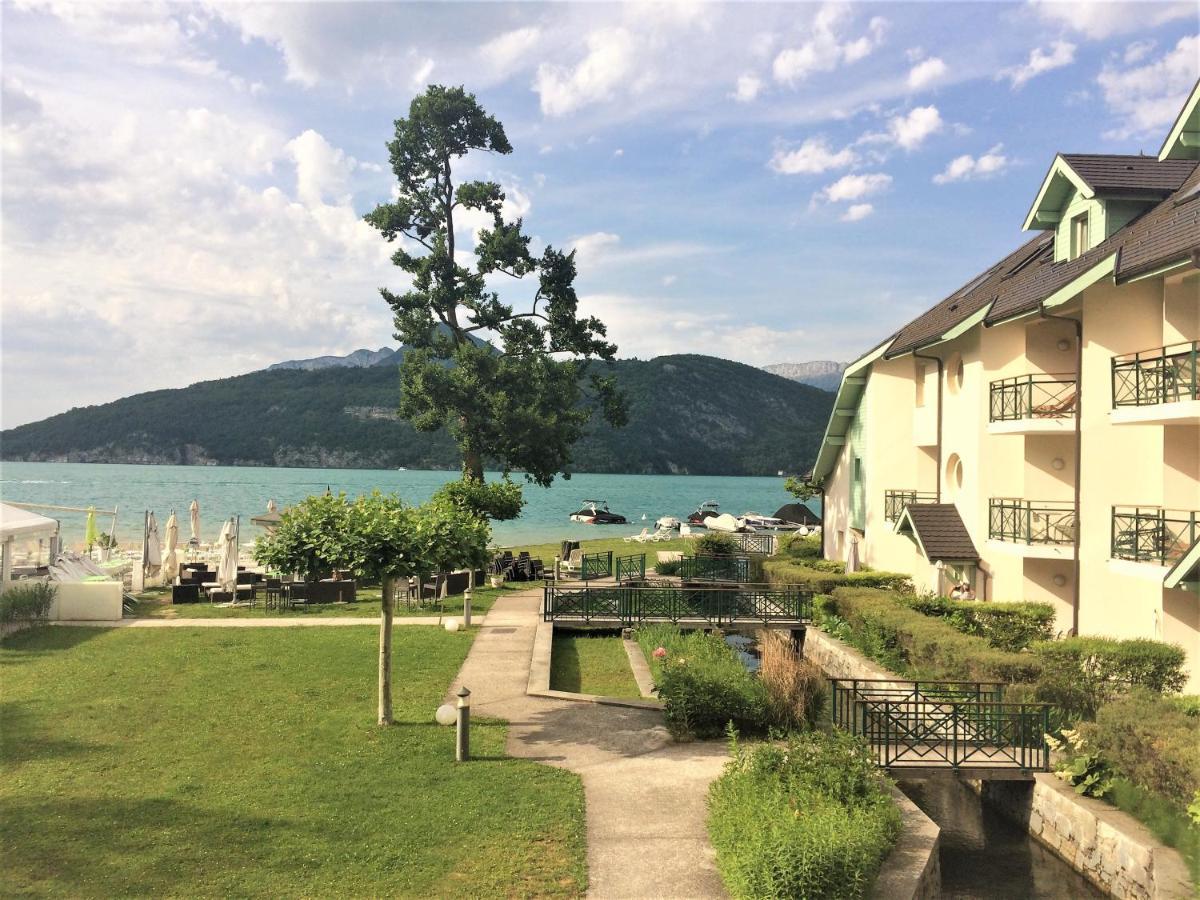 Lac Annecy Plage Privee, Duplex Baie Des Voiles Дюэн Экстерьер фото