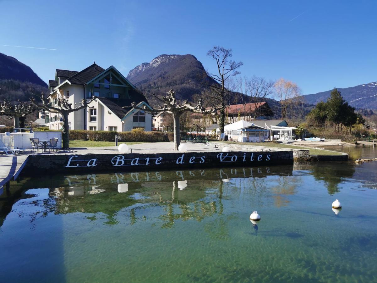 Lac Annecy Plage Privee, Duplex Baie Des Voiles Дюэн Экстерьер фото