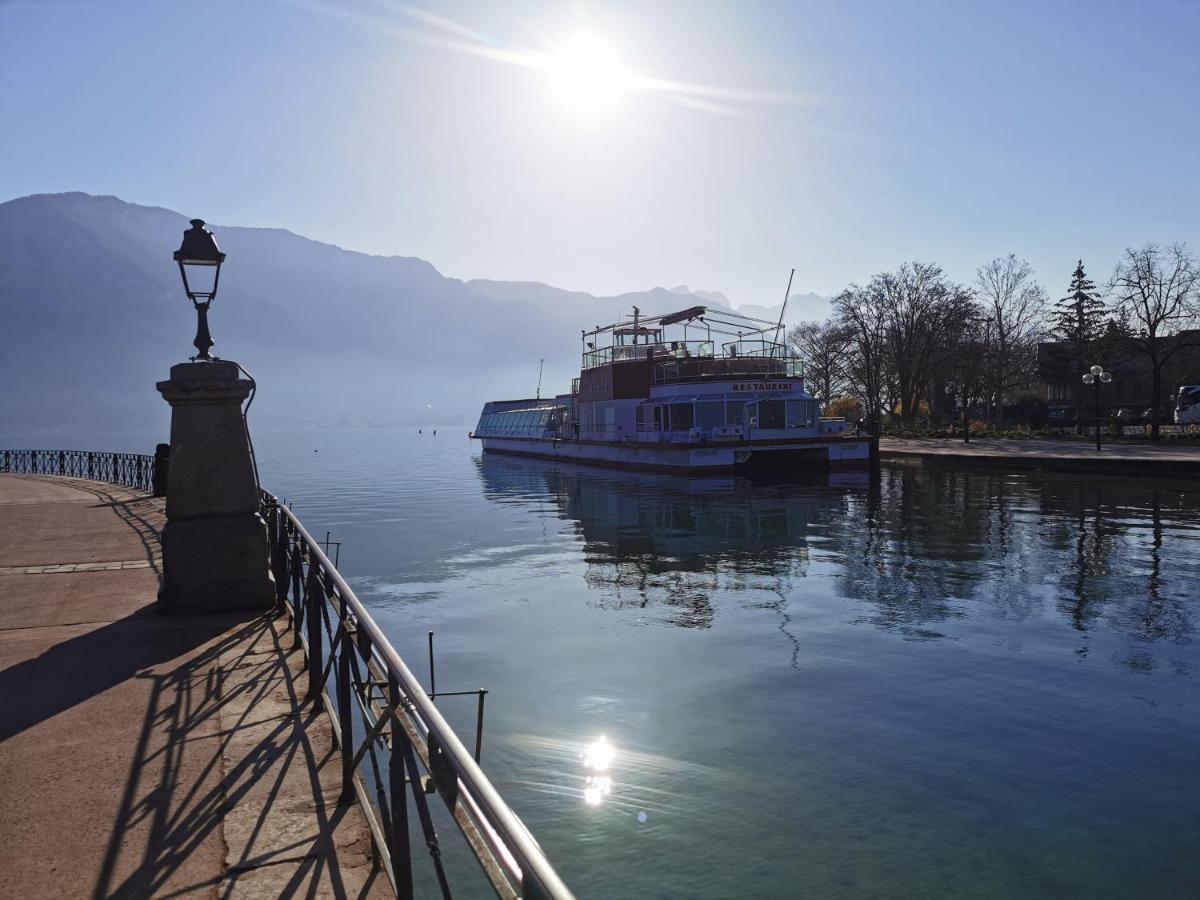 Lac Annecy Plage Privee, Duplex Baie Des Voiles Дюэн Экстерьер фото