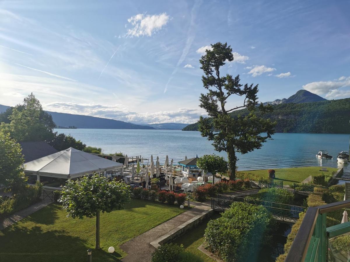 Lac Annecy Plage Privee, Duplex Baie Des Voiles Дюэн Экстерьер фото
