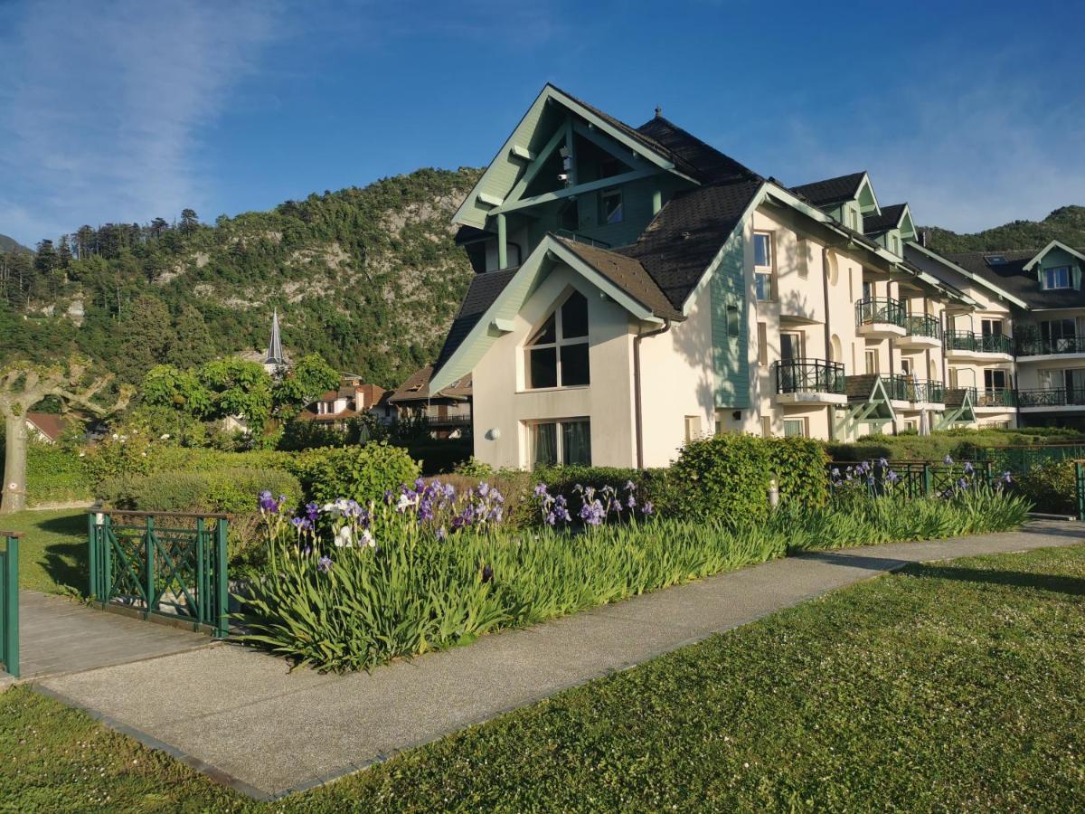 Lac Annecy Plage Privee, Duplex Baie Des Voiles Дюэн Экстерьер фото